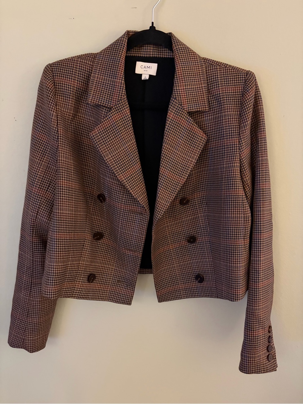 CAMI NYC Plaid Double Breasted Blazer - Picture 9 of 12